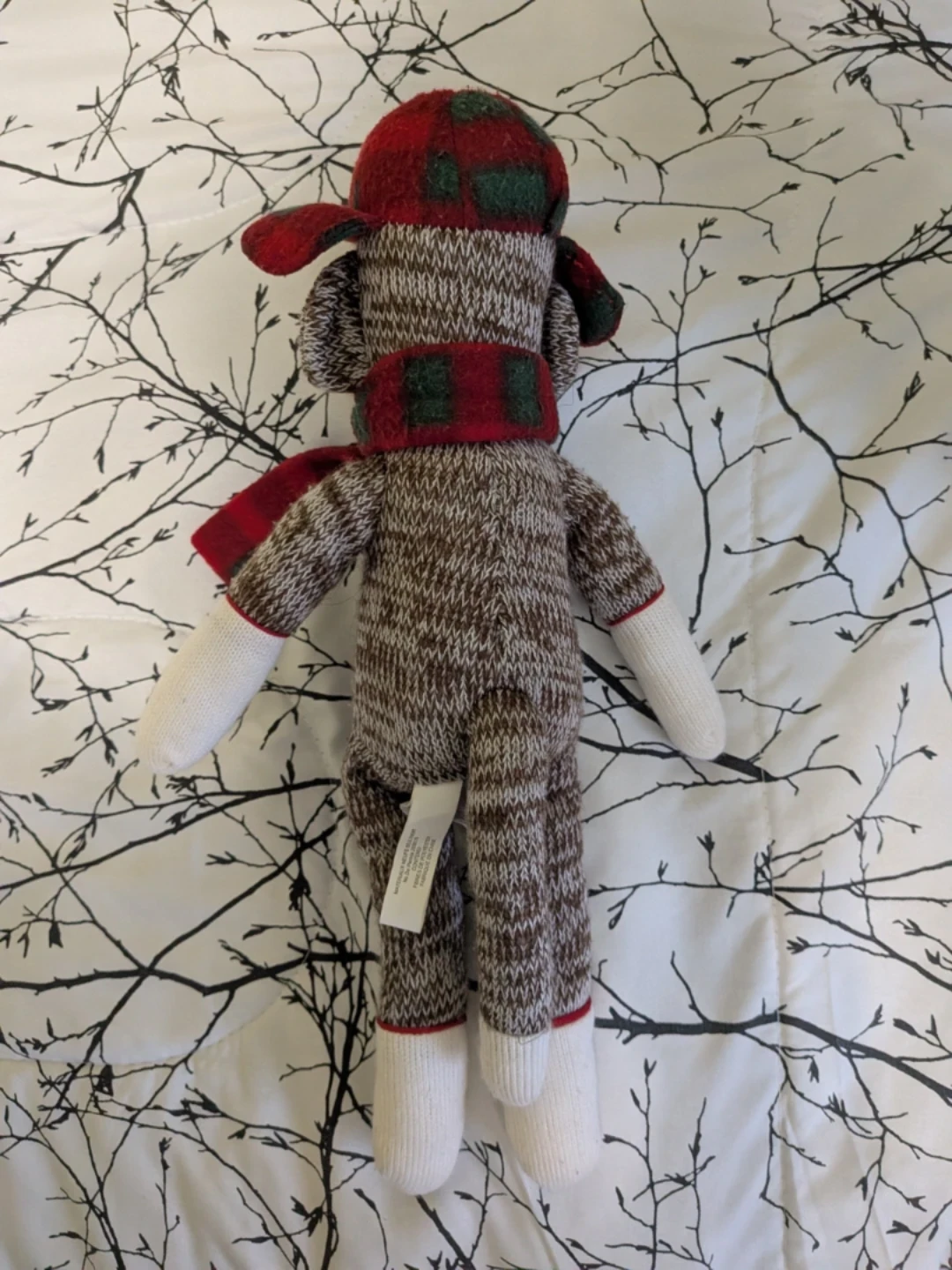 Sock monkey with Canadian hot and scarf - photo 2