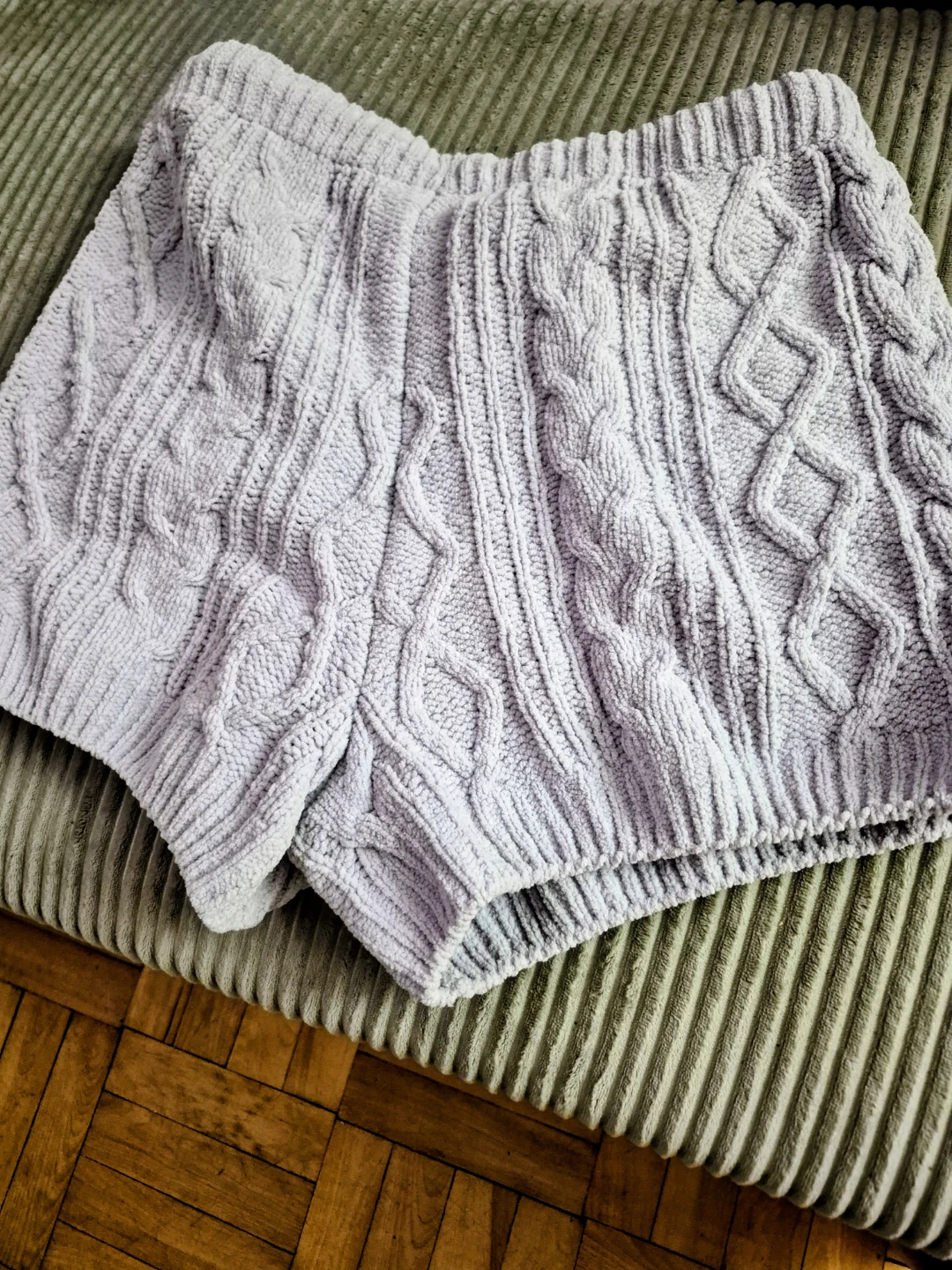 BN)La Vie en Rose Size M/M Cozy Knit Shorts - photo 3