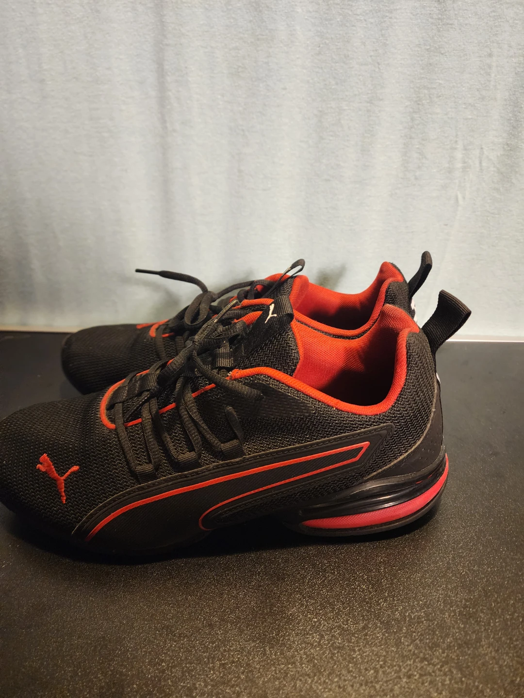 Puma Running Shoes Black/Red Men's Size 9.5 - photo 4