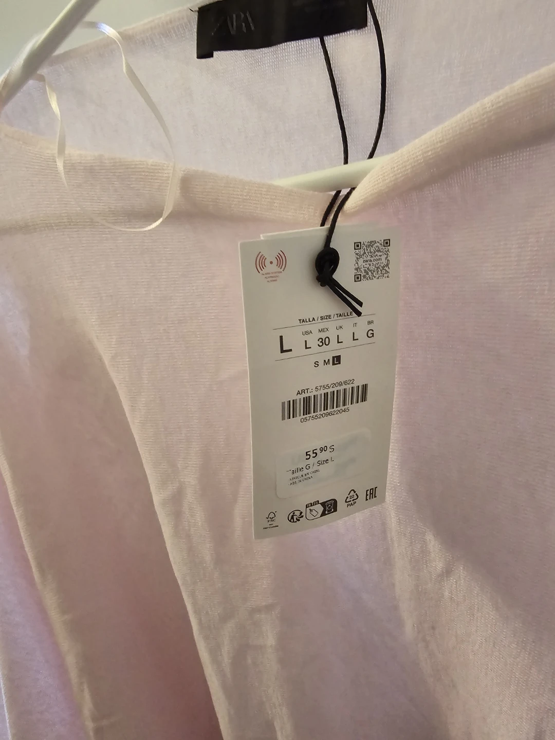 Zara Full Sleeves Jumper BNWT Size L - photo 2