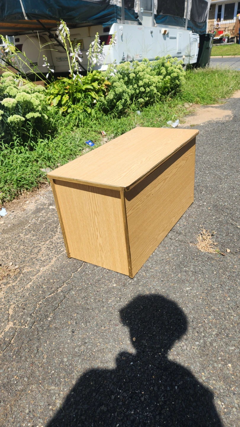 Wooden Storage Chest Box - photo 2