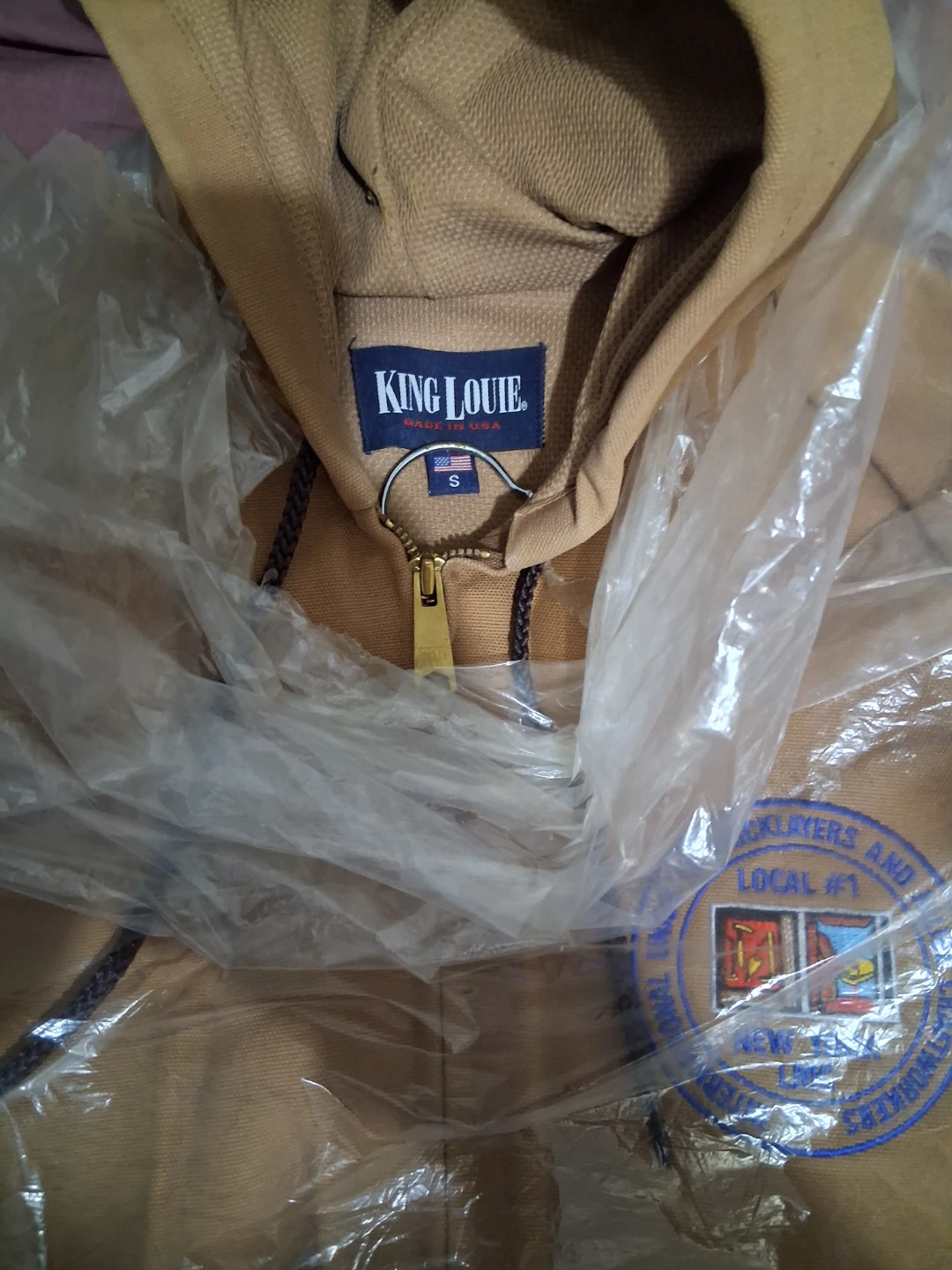 King Louie Hooded Jacket Size S