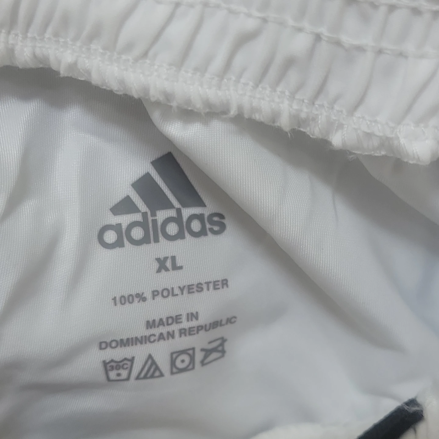 Adidas XL White Martial Arts Shorts - photo 4