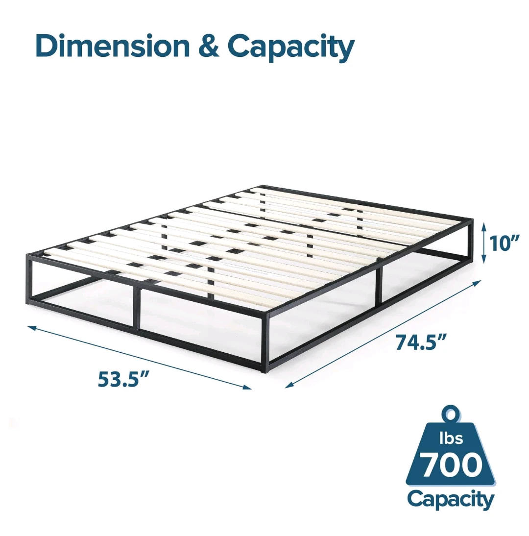 New and sealed zinus platform full size bed - photo 2