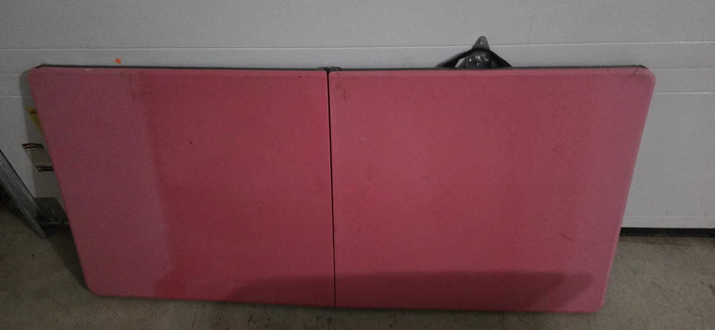 Folding Table - Pink