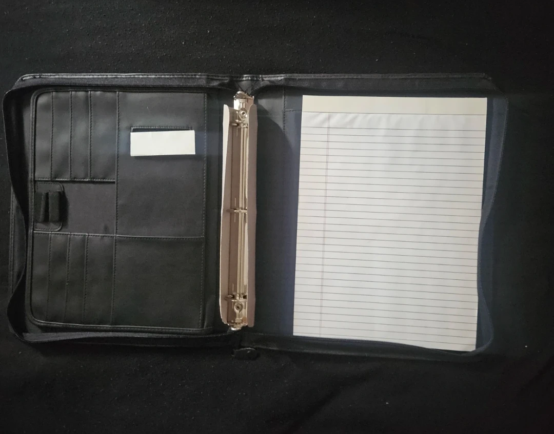 Black portfolio padfolio - photo 2