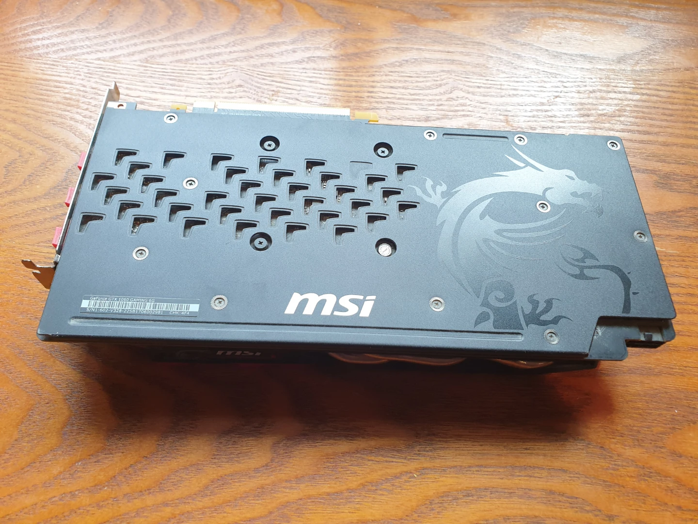 MSI Nvidia Geforce GTX 1060 Gaming 6GB Graphics Card - photo 2