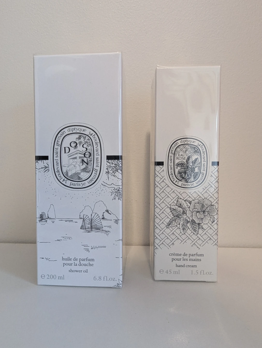 Diptyque Shower Oil + Hand Cream Bundle