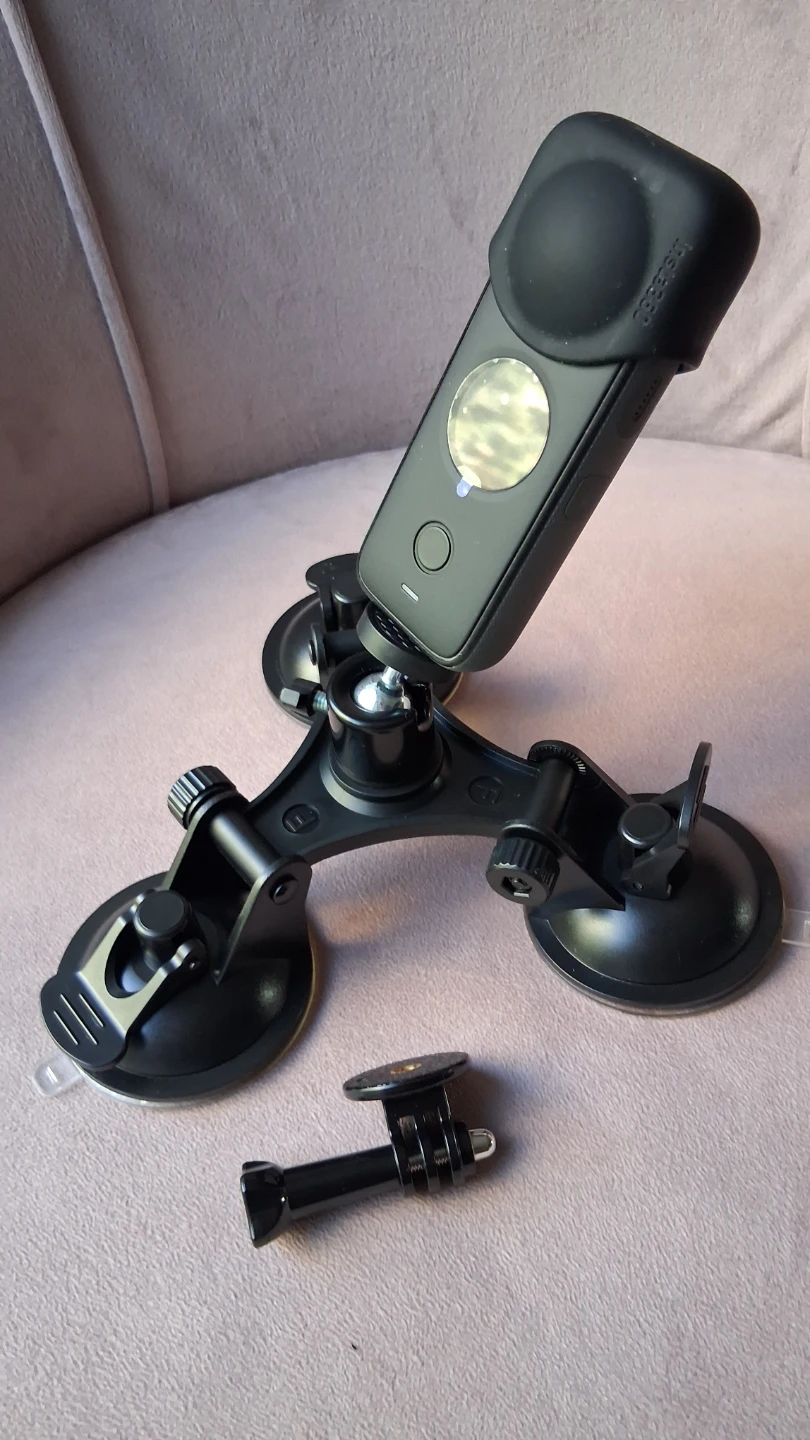 car suction cup mount windshield windows insta360 action cam - photo 2
