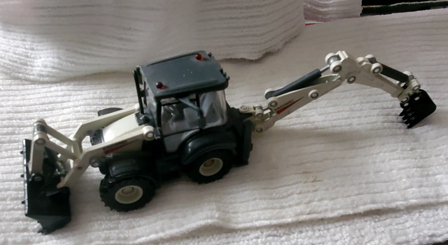 Kaidiwei backhoe loader diecast toy