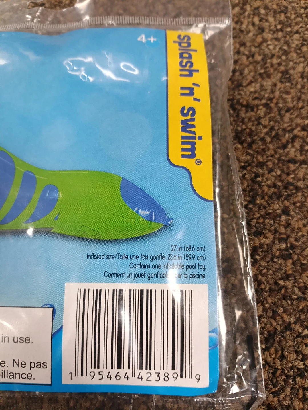 Splash-N-Swim Fish Swim Ring - photo 2