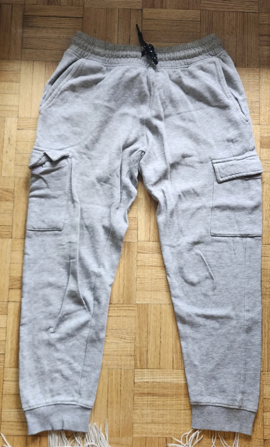 Kids George Grey Cargo Sweatpants