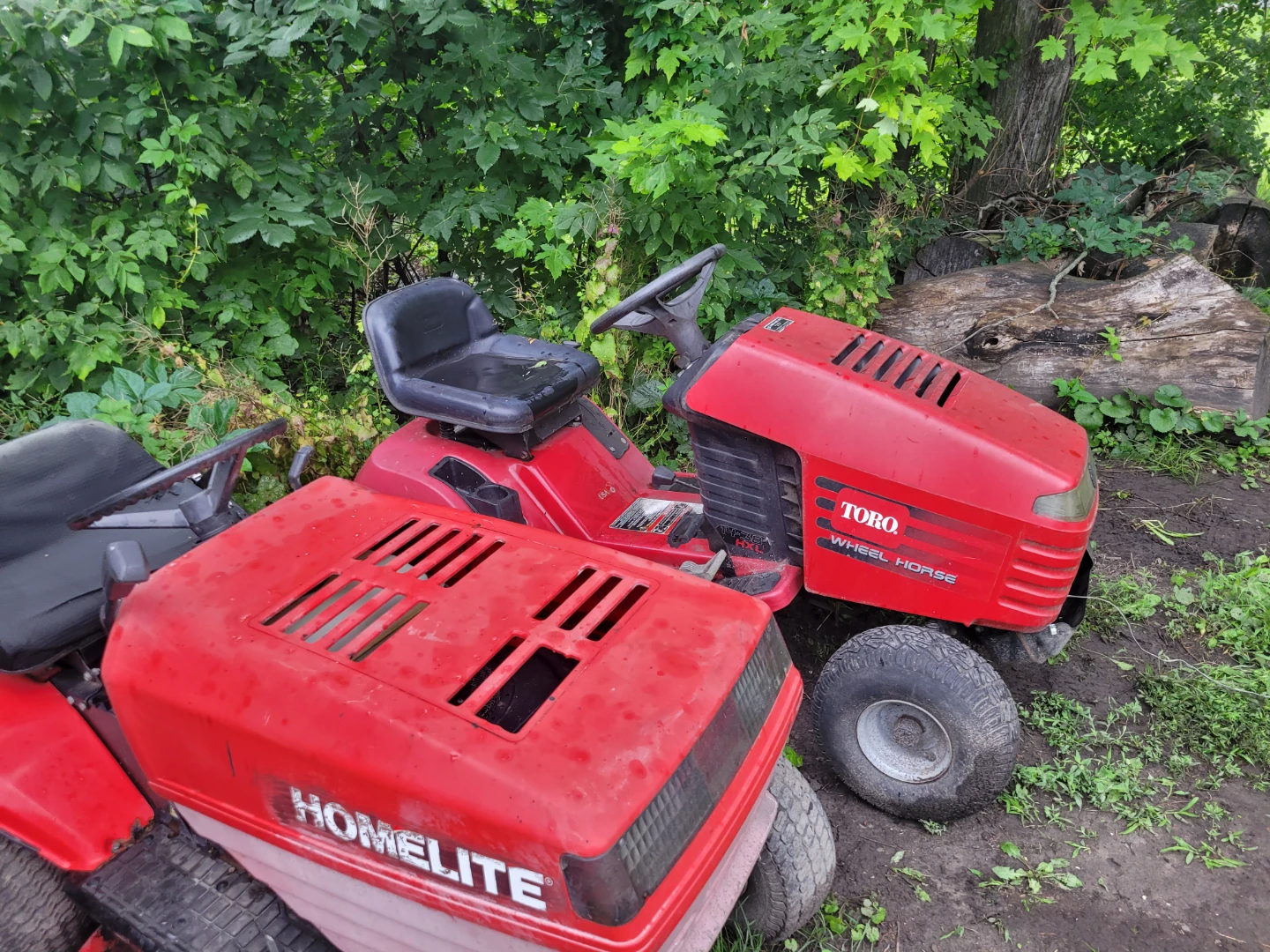 2 x Riding Lawn Mower Tractors HOMELITE TORO - photo 5