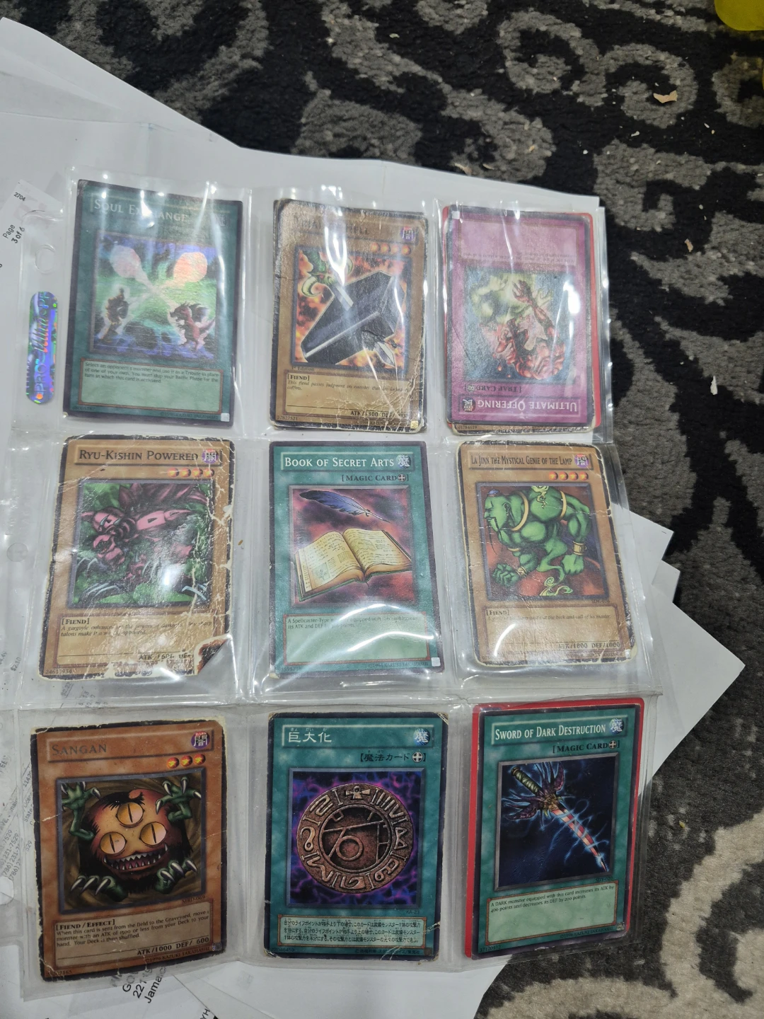 Yu-Gi-Oh! Trading Card Lot