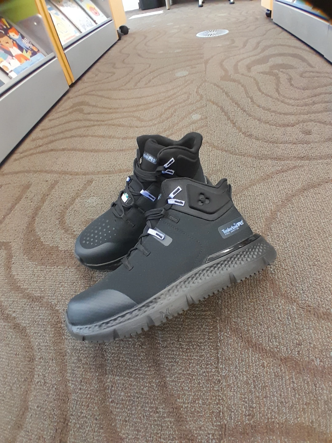 Timberland PRO Black Safety  Boots Women's Size 7.5