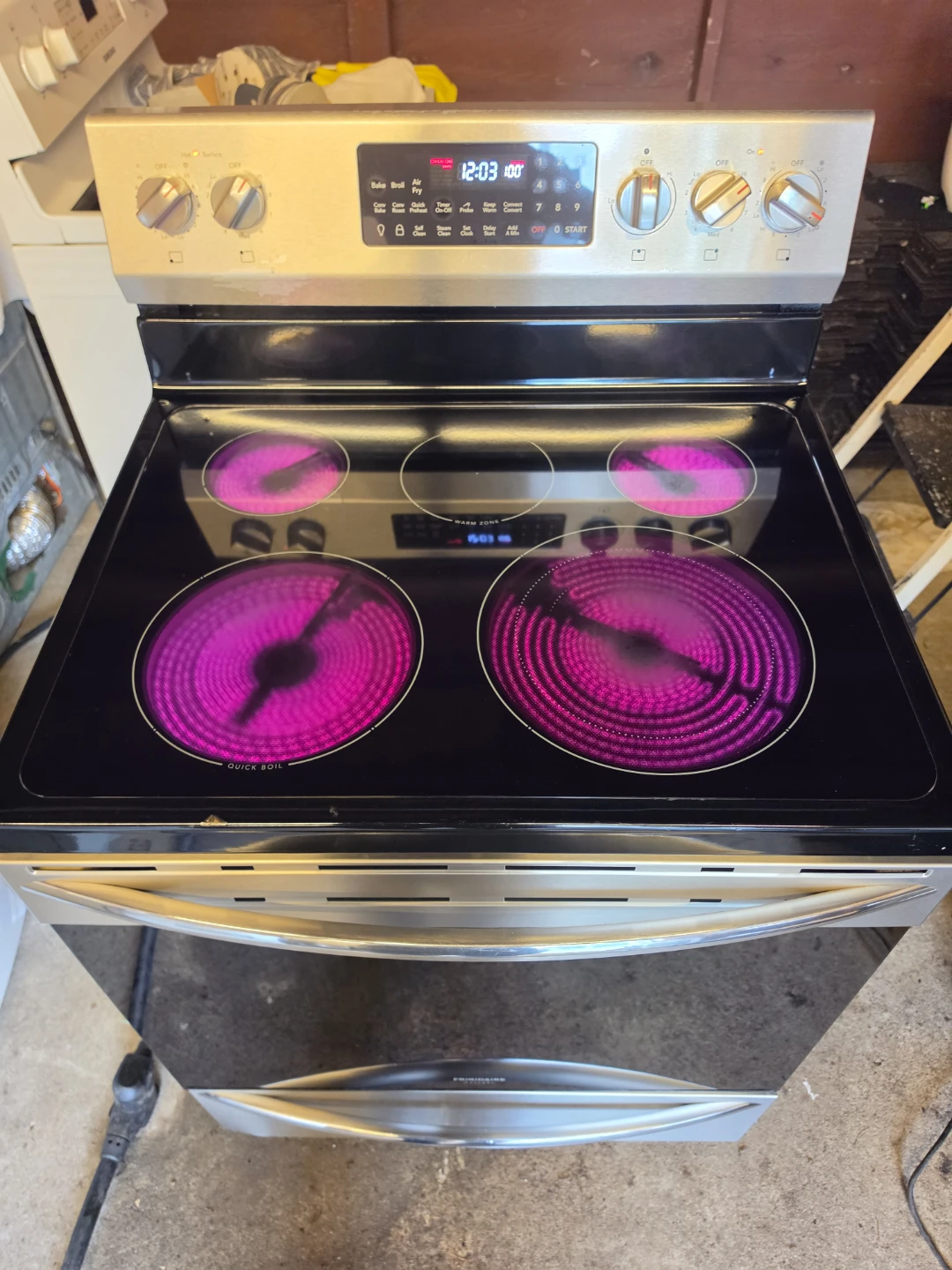 Delivery Available - Frigidaire Gallery  Air Fry Range