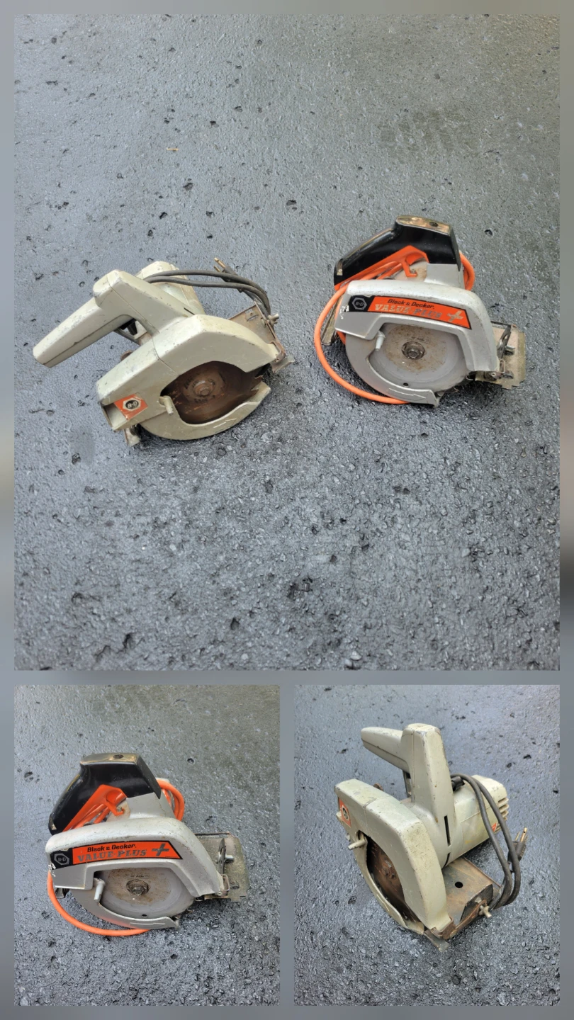 Black & Decker Value-Plus Circular Saws-$20 each