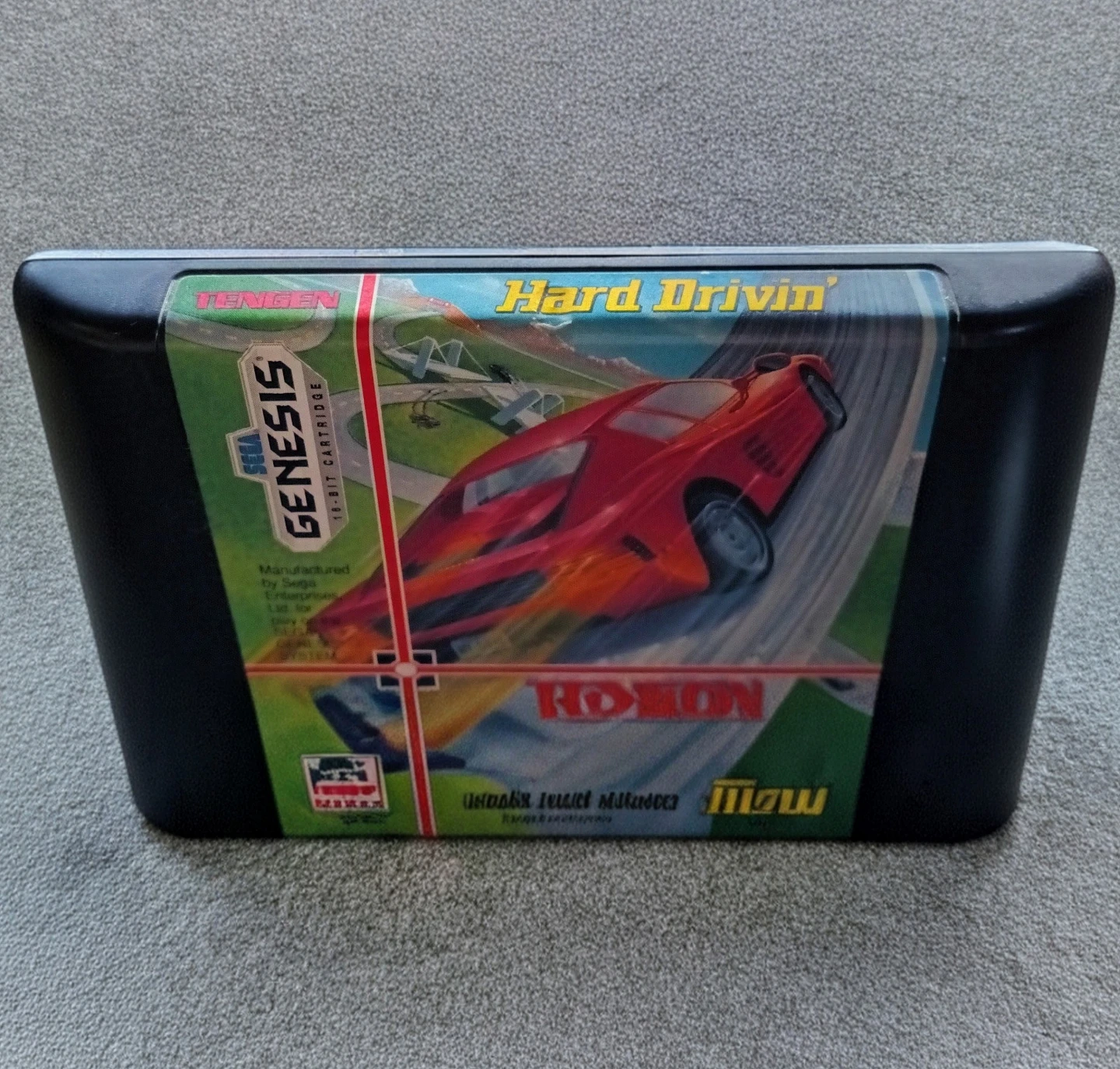 Hard Drivin' (Sega Genesis)