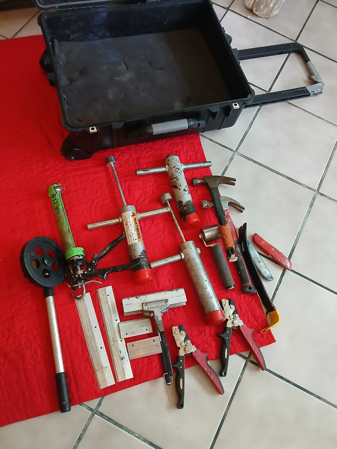 Roofing tool whith tool box all for 120