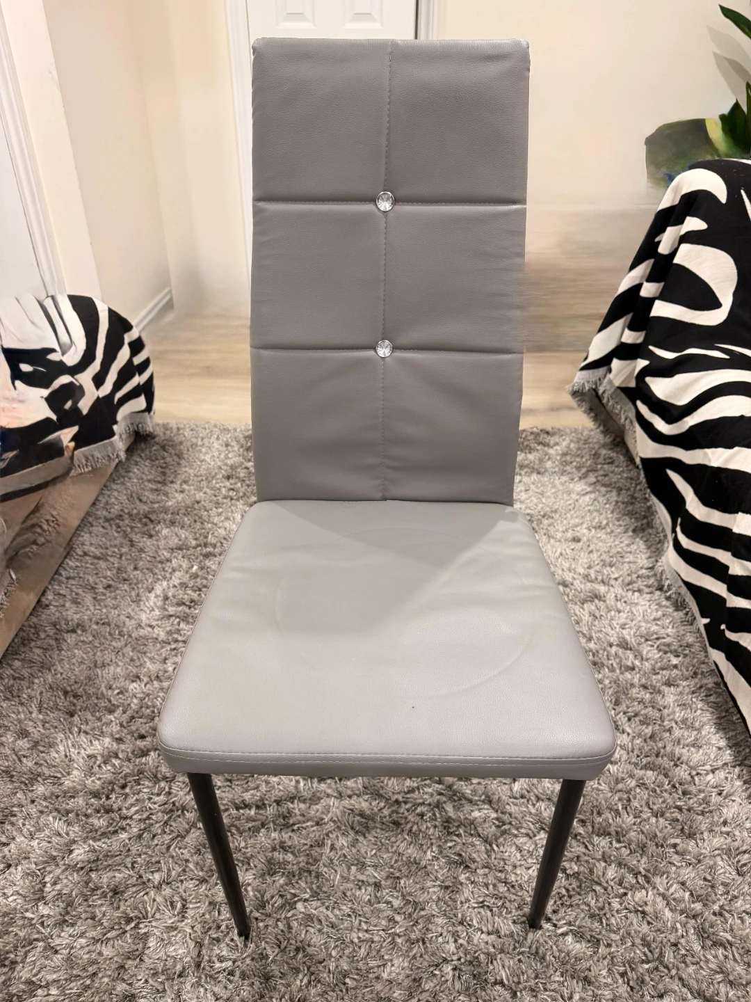 Grey Dining Chairs (Set of 4) - photo 2