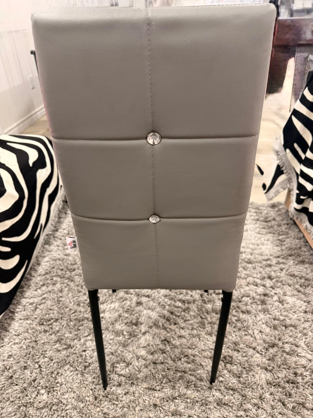 Grey Dining Chairs (Set of 4) - photo 3