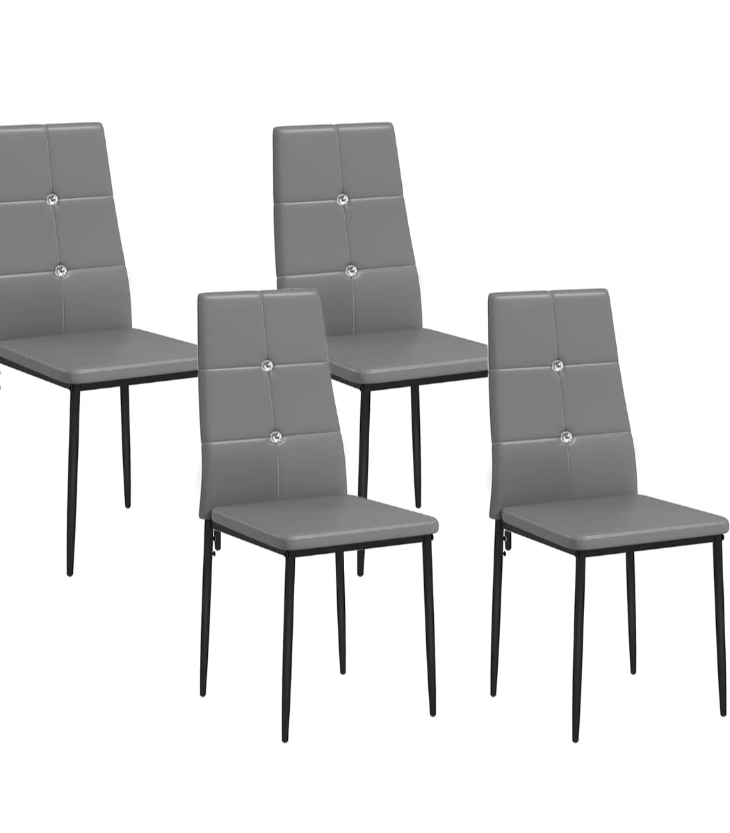 Grey Dining Chairs (Set of 4) - photo 5