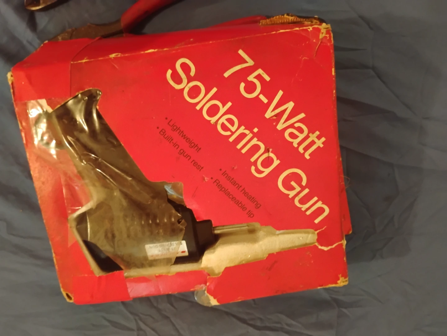 75-Watt Soldering Gun with Original Box - photo 2