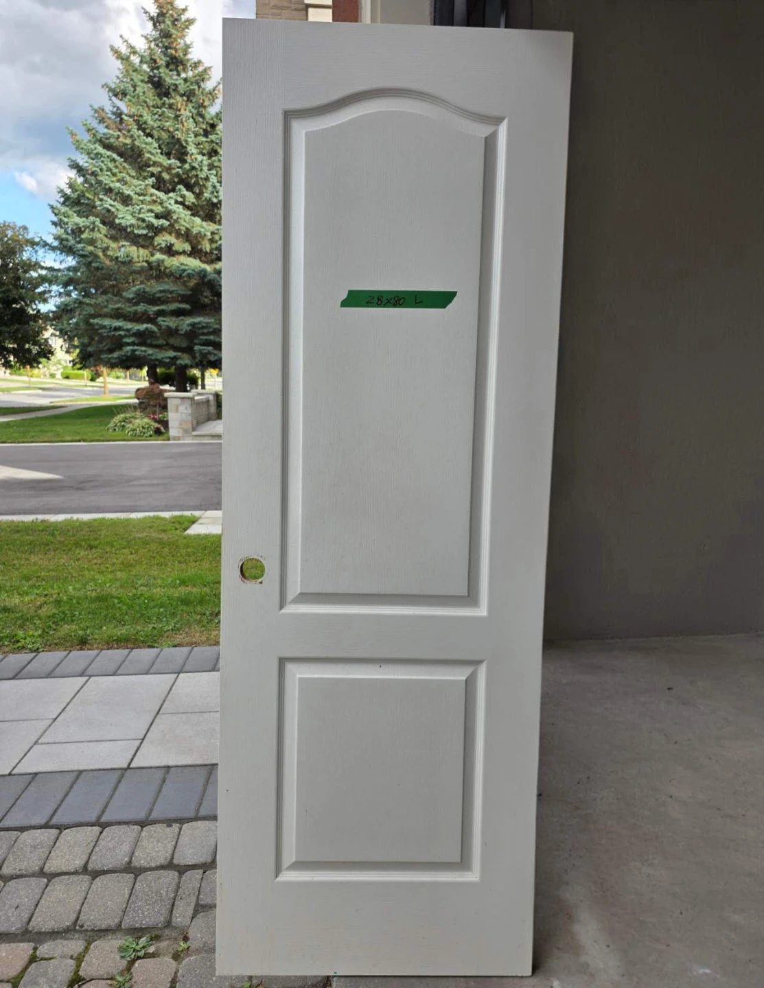 Interior White Panel Door-2 panel style - photo 2