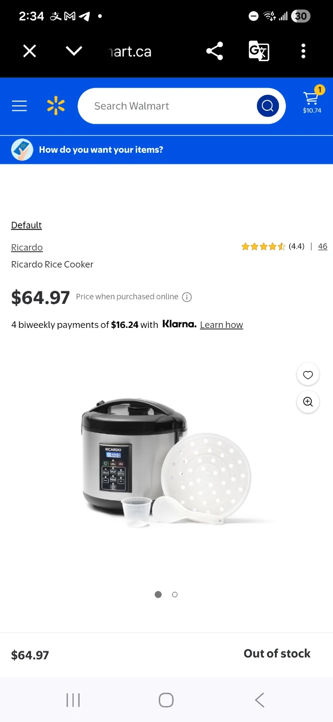 Ricardo Rice Cooker