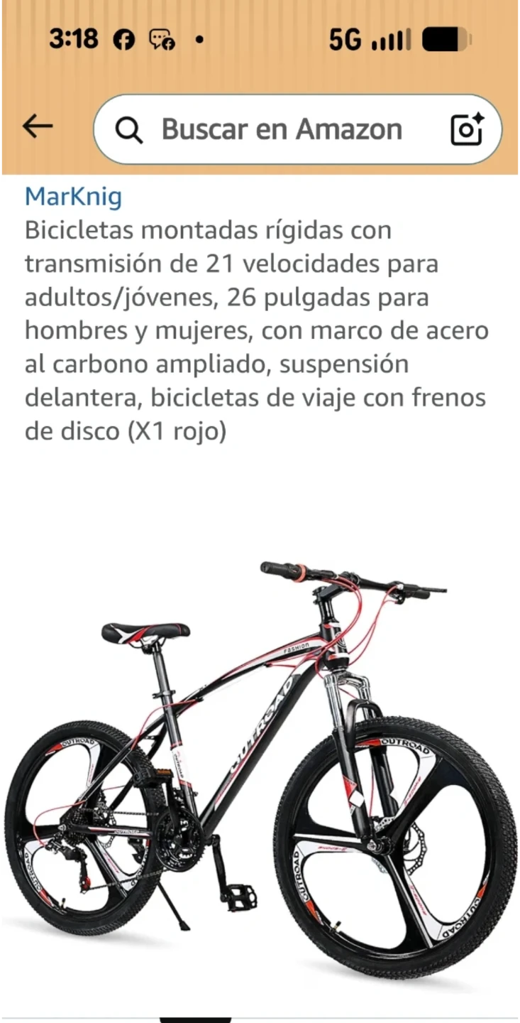 All-terrain Mountain Bike - 26-Inch Tires
