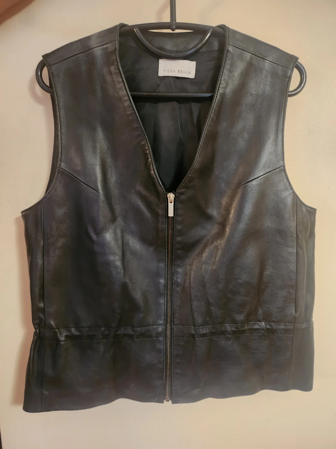 Premium Italian Lambskin Leather Jacket - Size L - photo 2