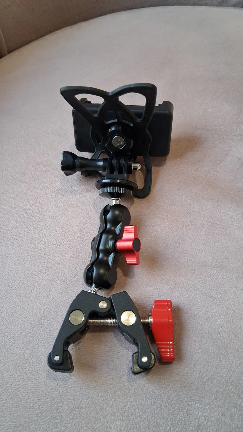 phone holder clamp Insta360 GoPro ebike escooter motorcycle - photo 5