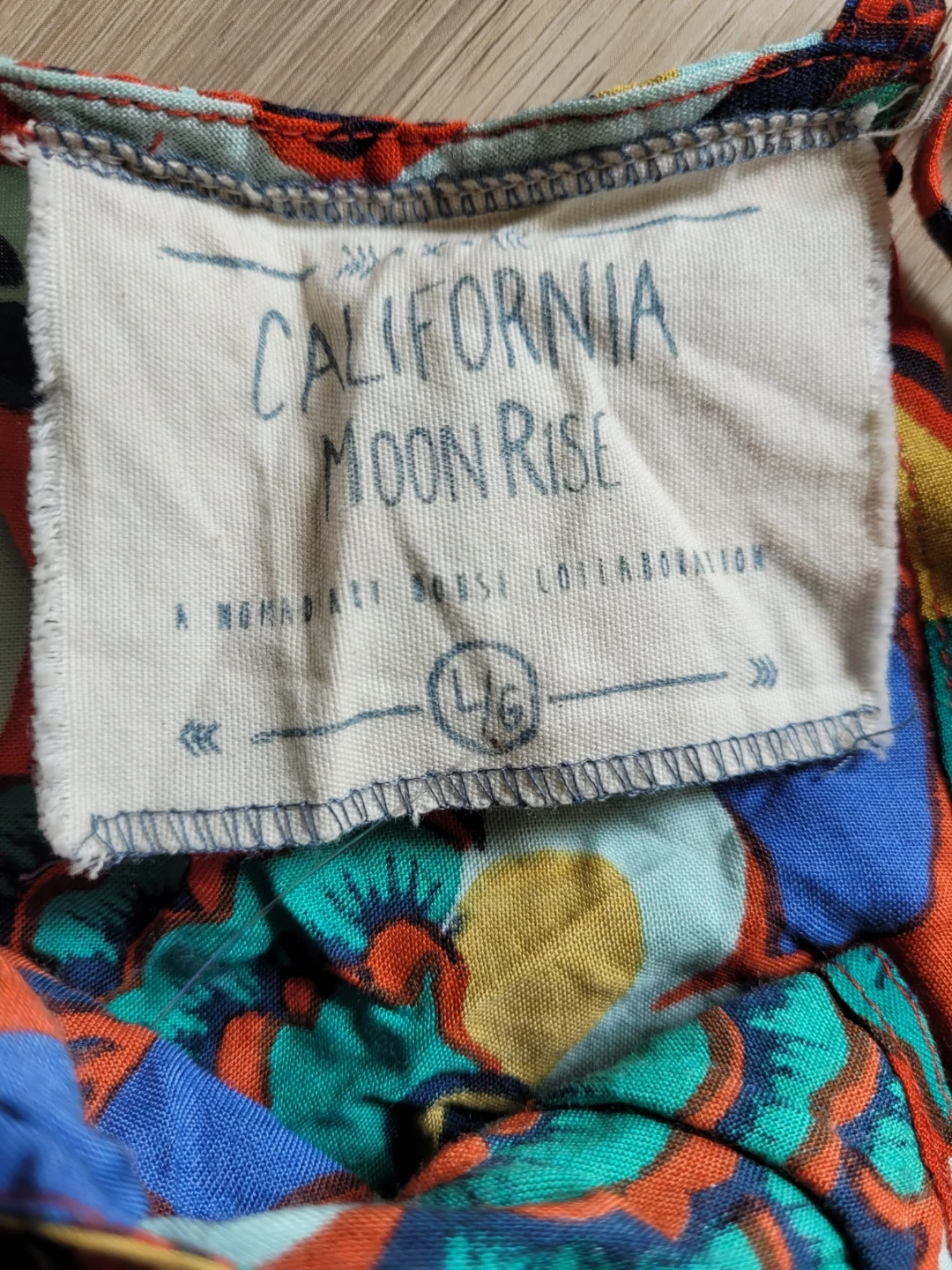 California Moon Rise Floral Dress L/G - photo 2