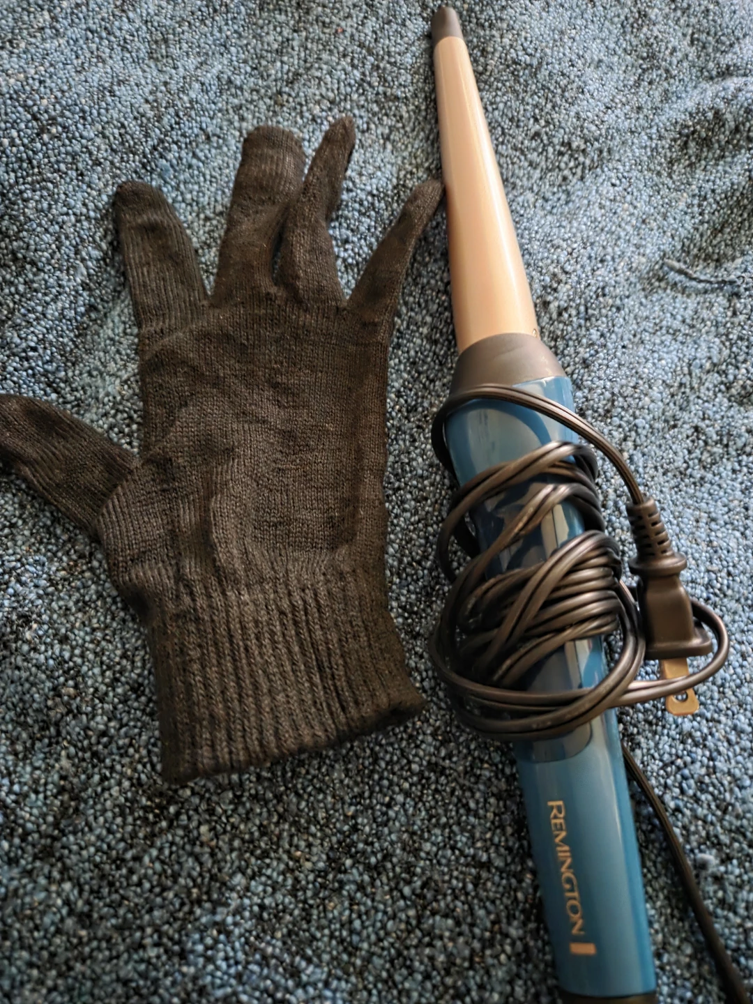 Remington Conical Curling Wand with Glove