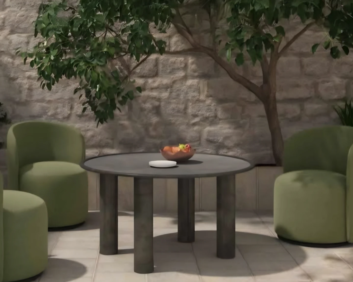Round Metal Coffee Table