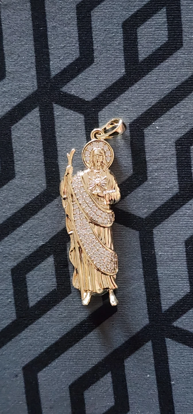 Gold plated St. Jude Pendant