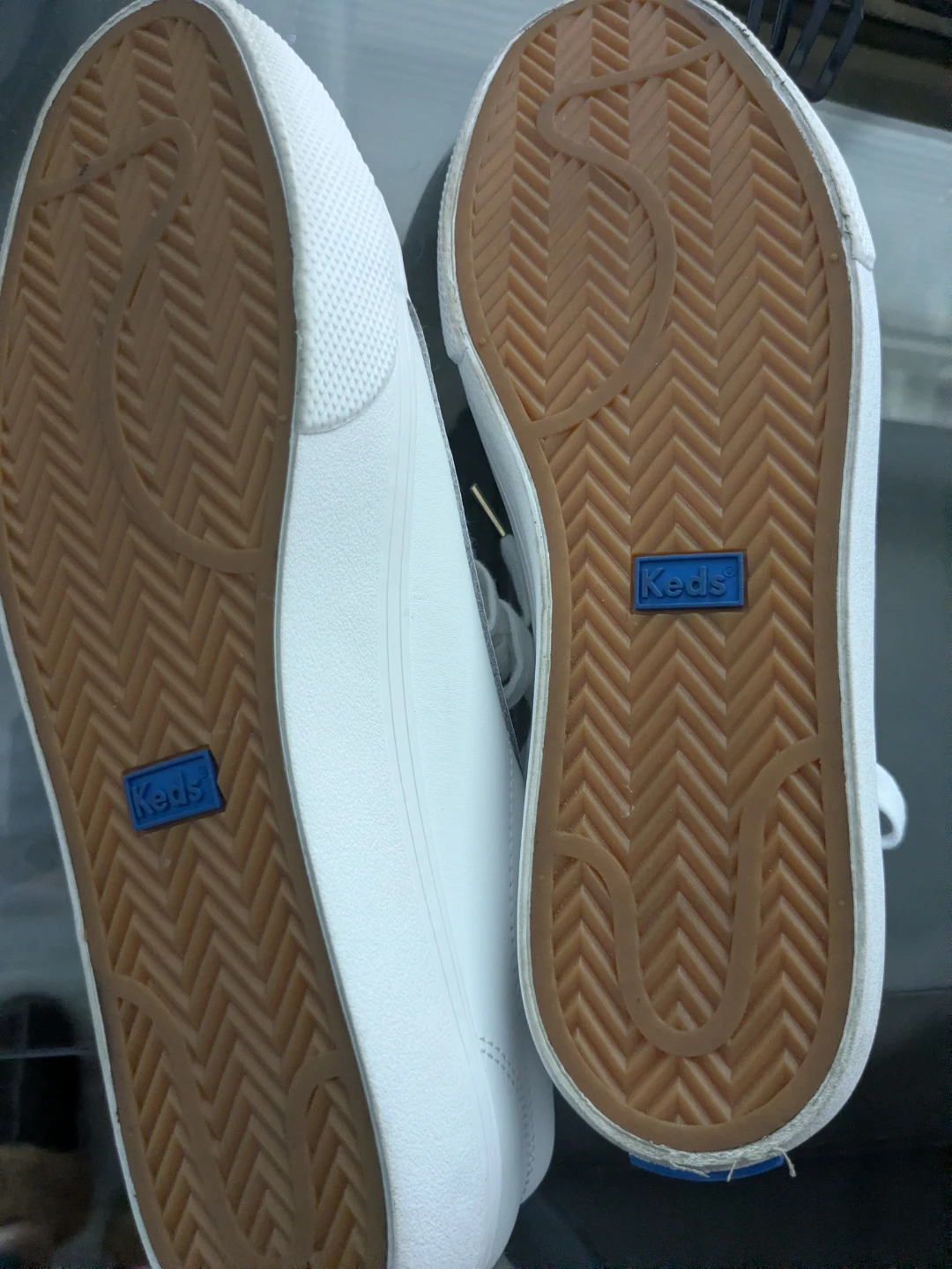 Keds Women's White Leather Sneakers - photo 3