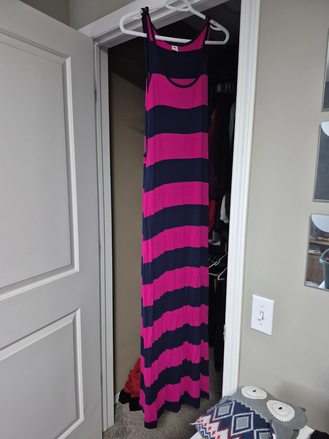 Old Navy Striped Maxi Dress