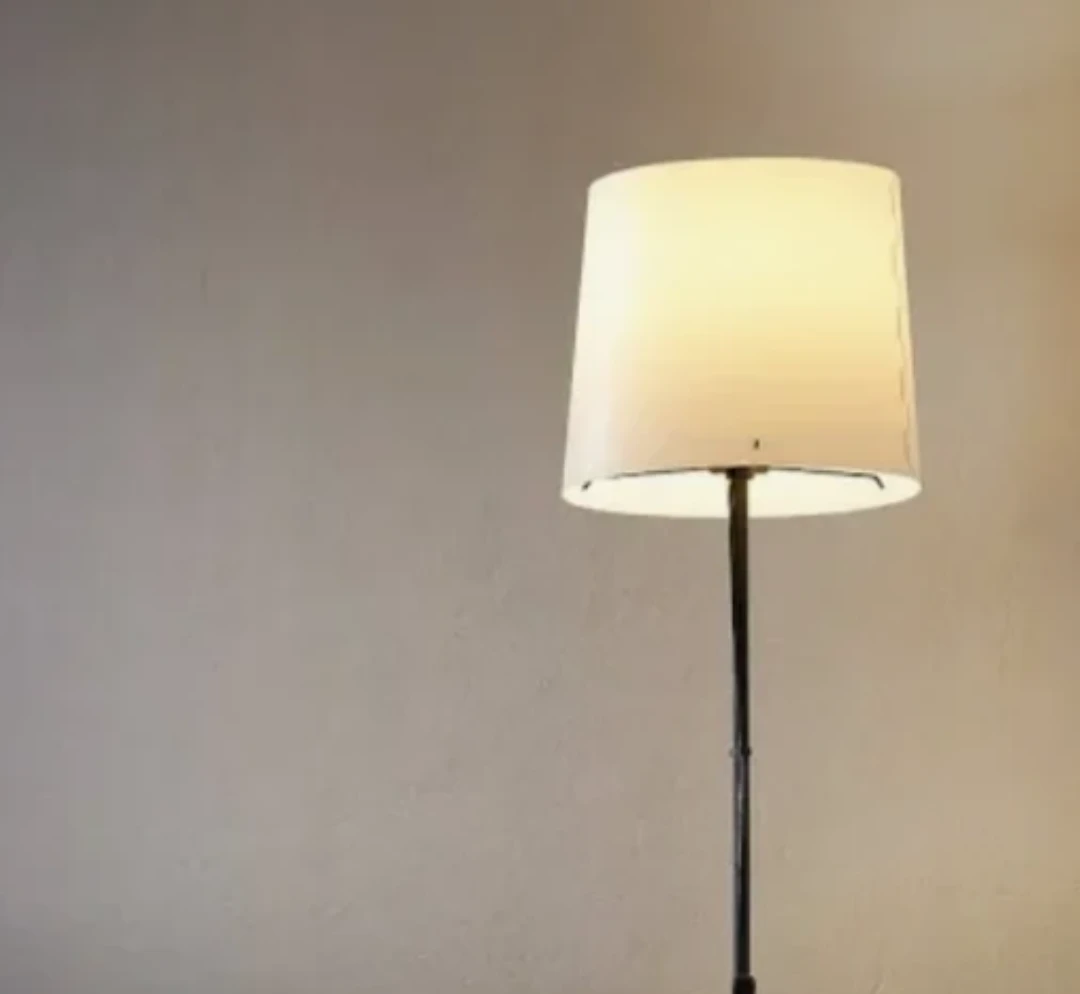 Floor Lamp with White Shade - photo 2