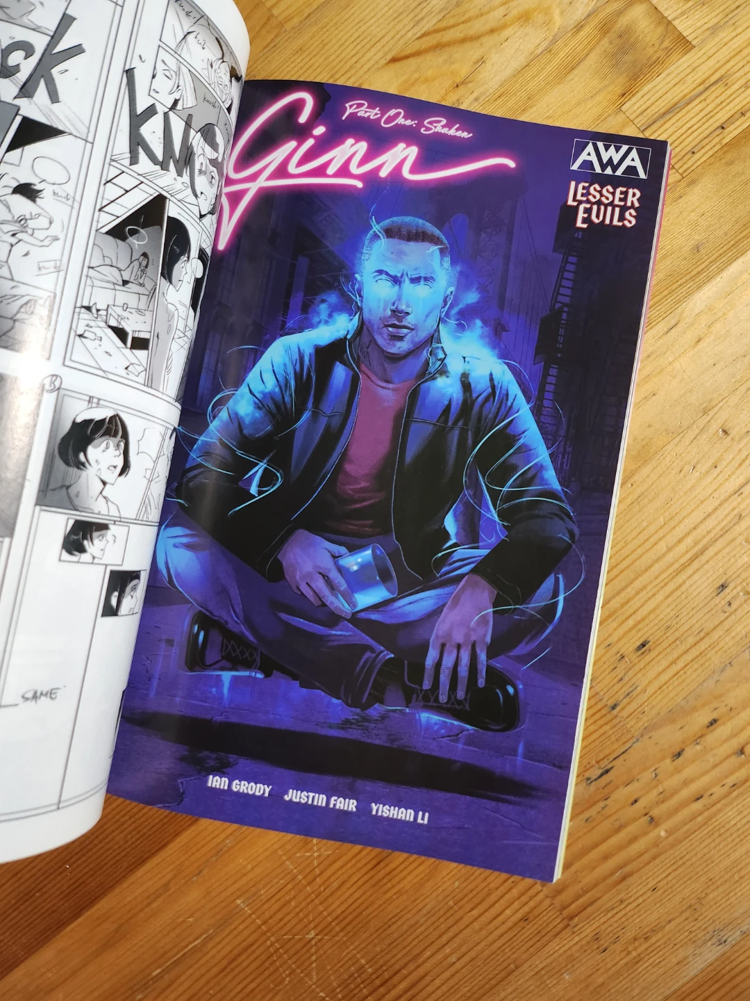 AWA Lesser Evils Tribeca Festival Limited Edition Comic Book - photo 3
