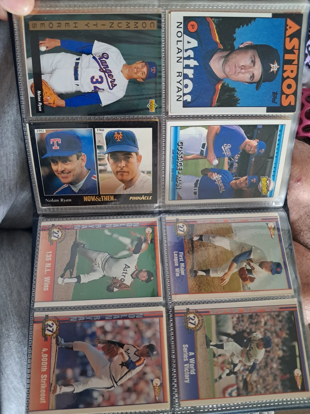 Nolan Ryan & Roger Clemens Baseball Card Collection - photo 3