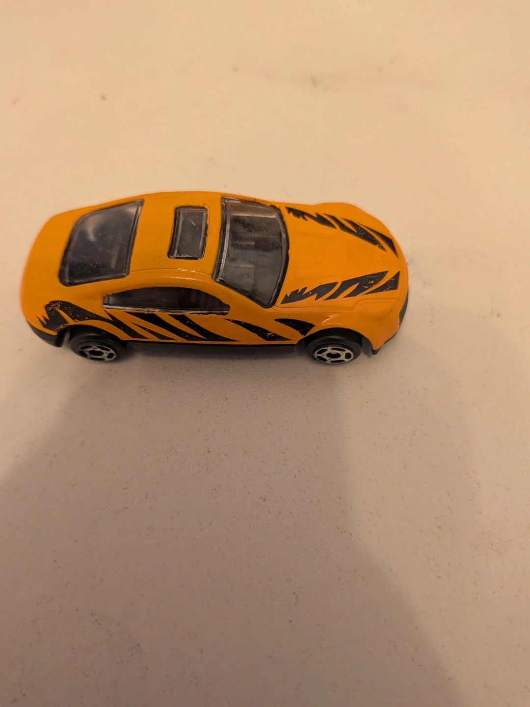 Orange Die-cast Toy Sports Car