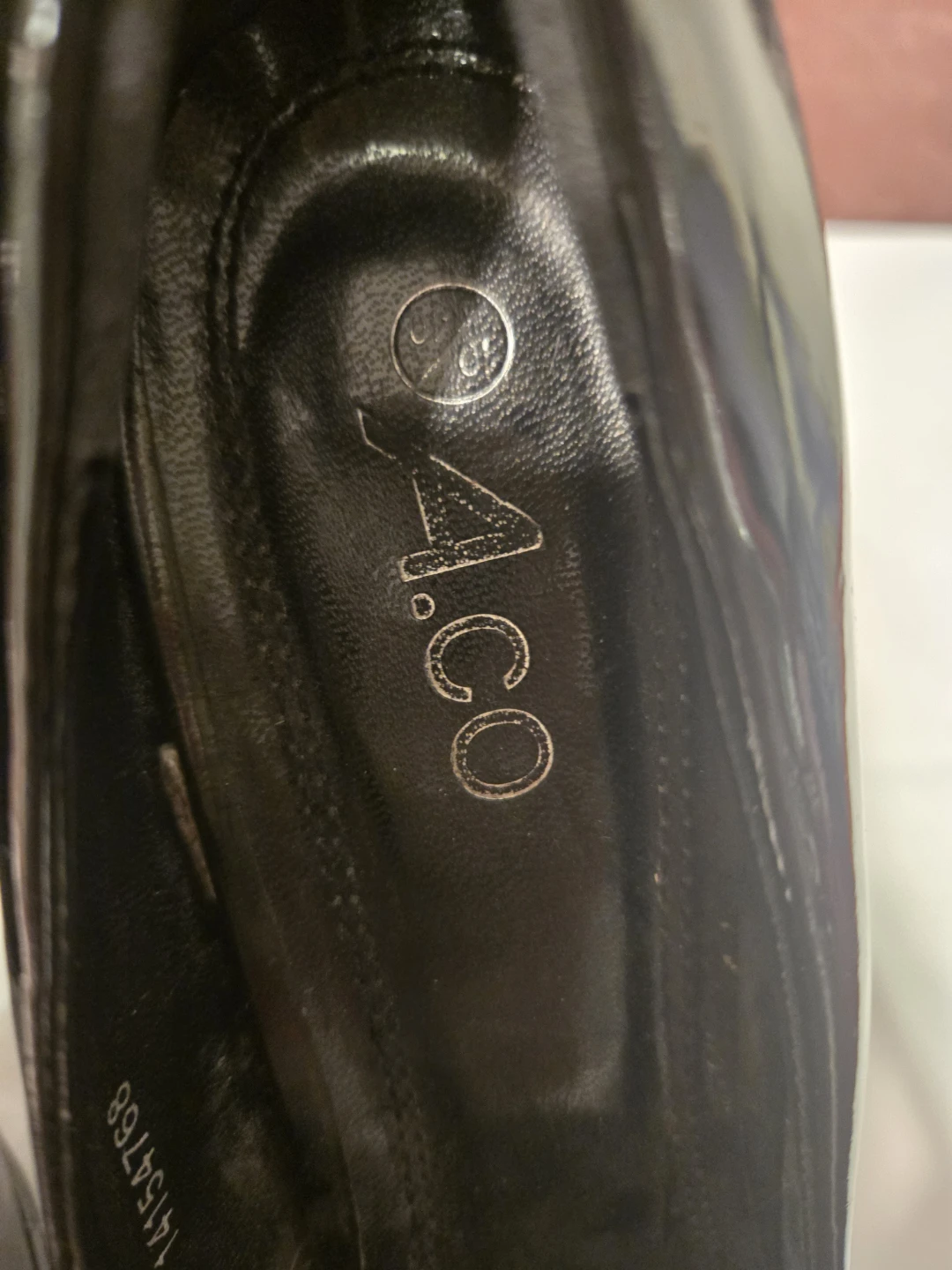 Ardene Black Patent Platform Heels - photo 3