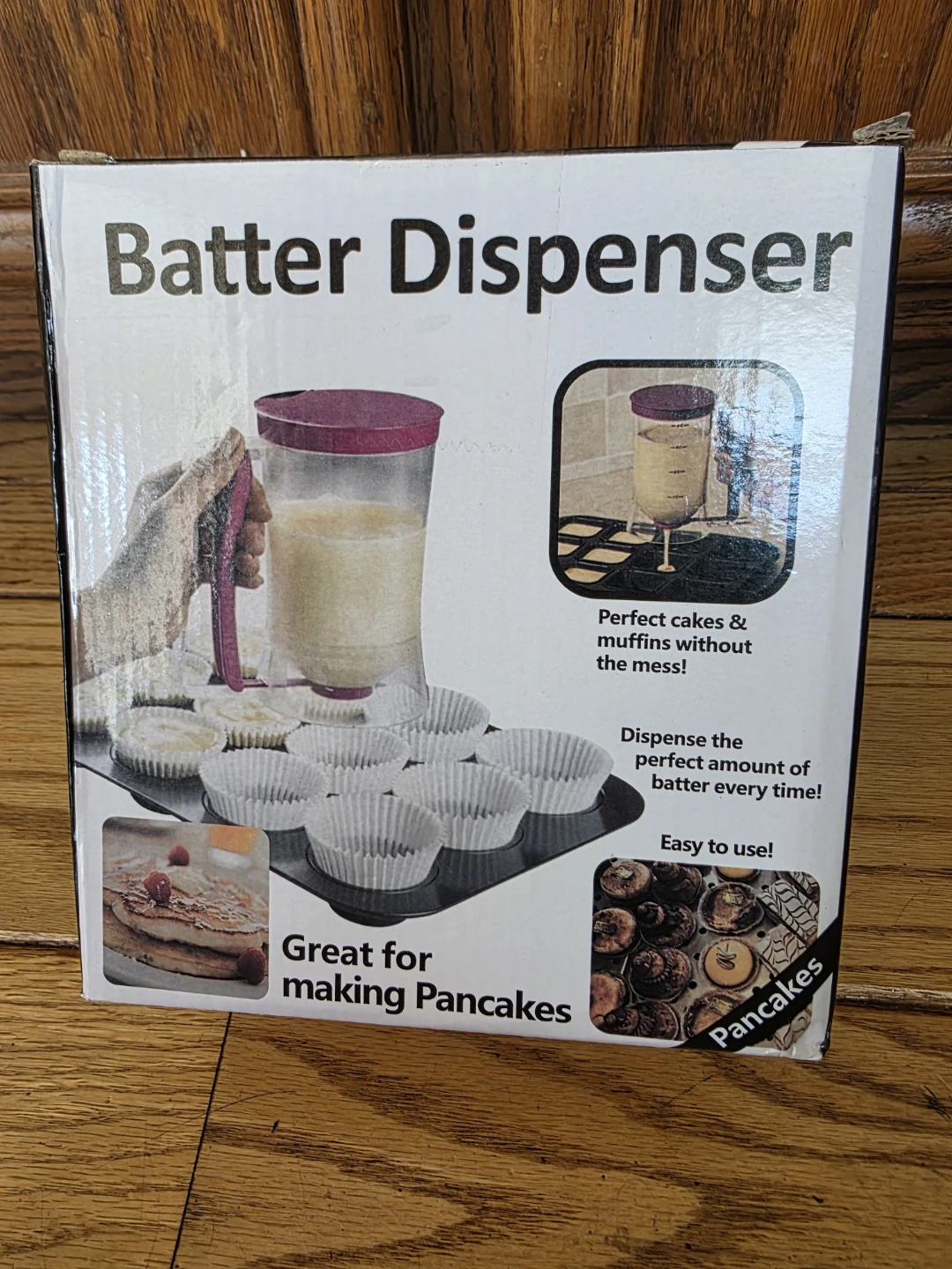 Batter Dispenser for Pancakes and Muffins