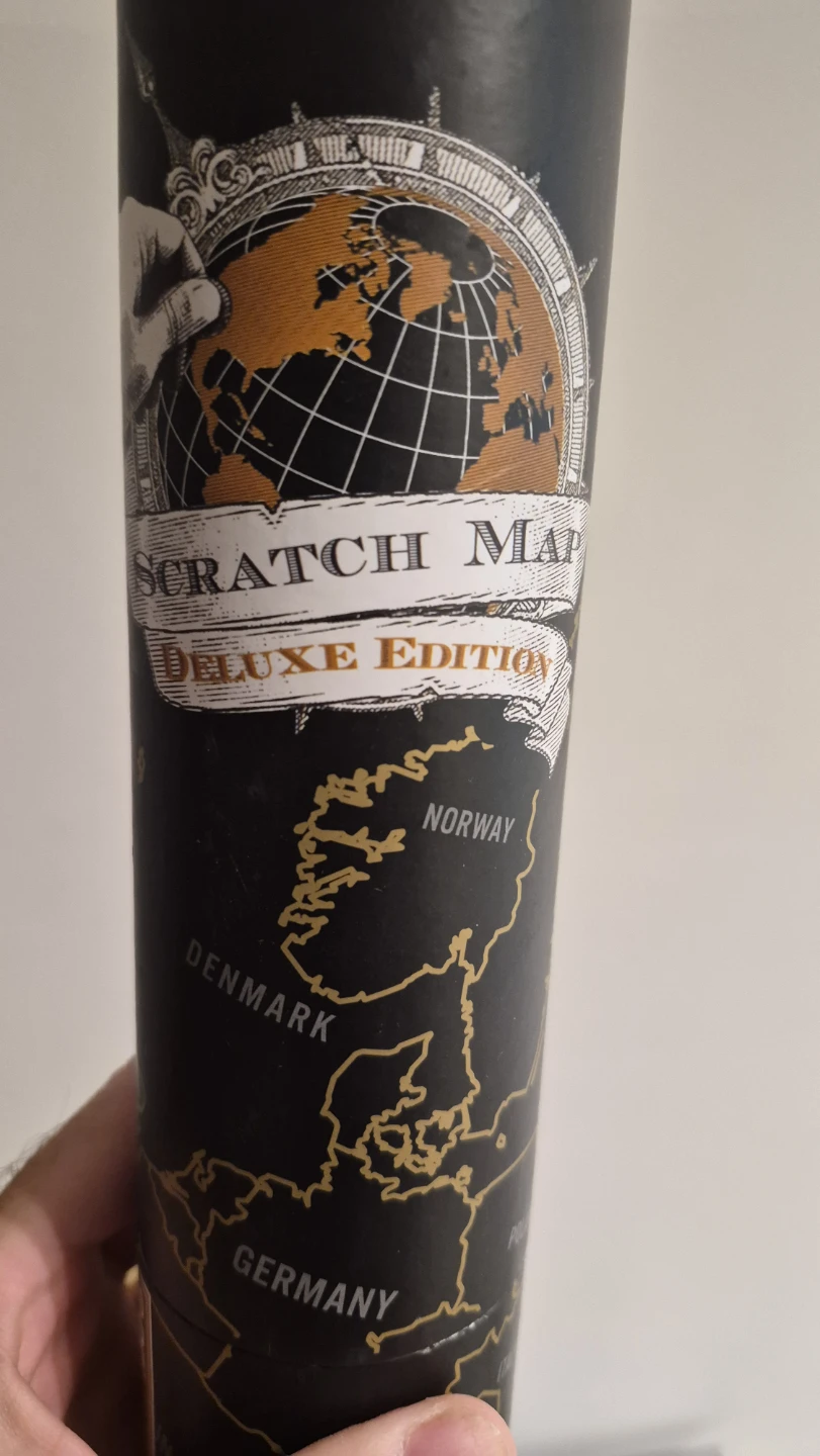 Scratch Map Deluxe Edition from Luckies of London - photo 3