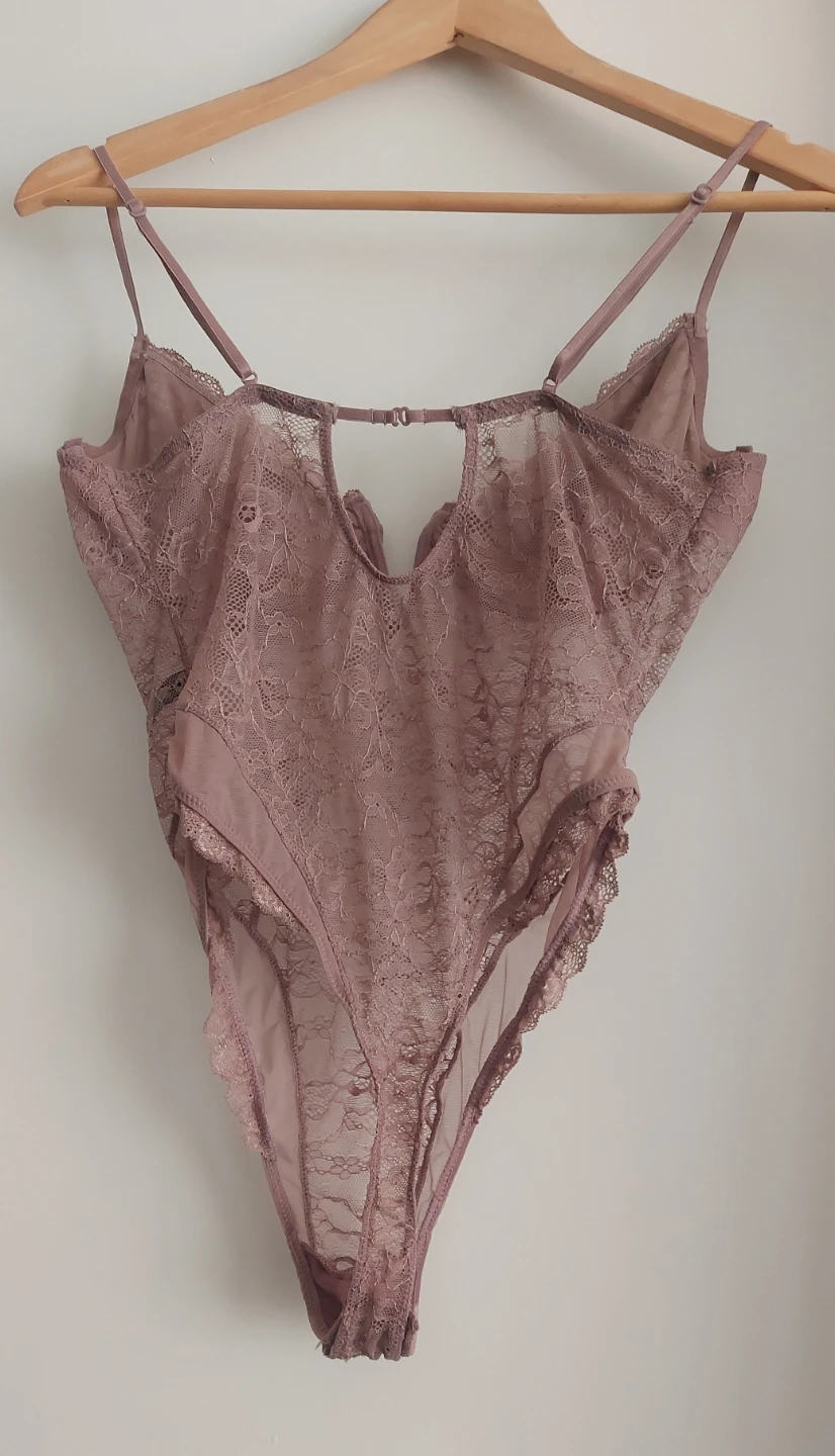 Lace Bodysuit - Mauve Size:G/L - photo 2
