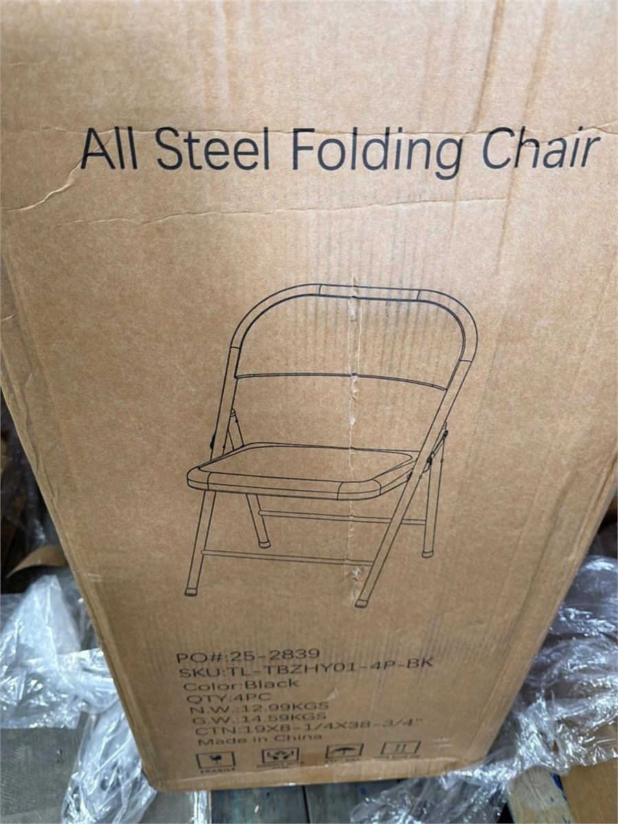 BN<> All Steel Folding Chair - Black - photo 5