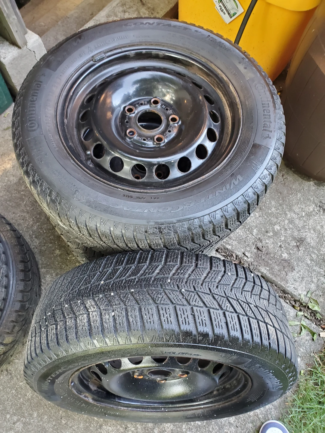 VW 5 X 112 Winter Tires on Rims