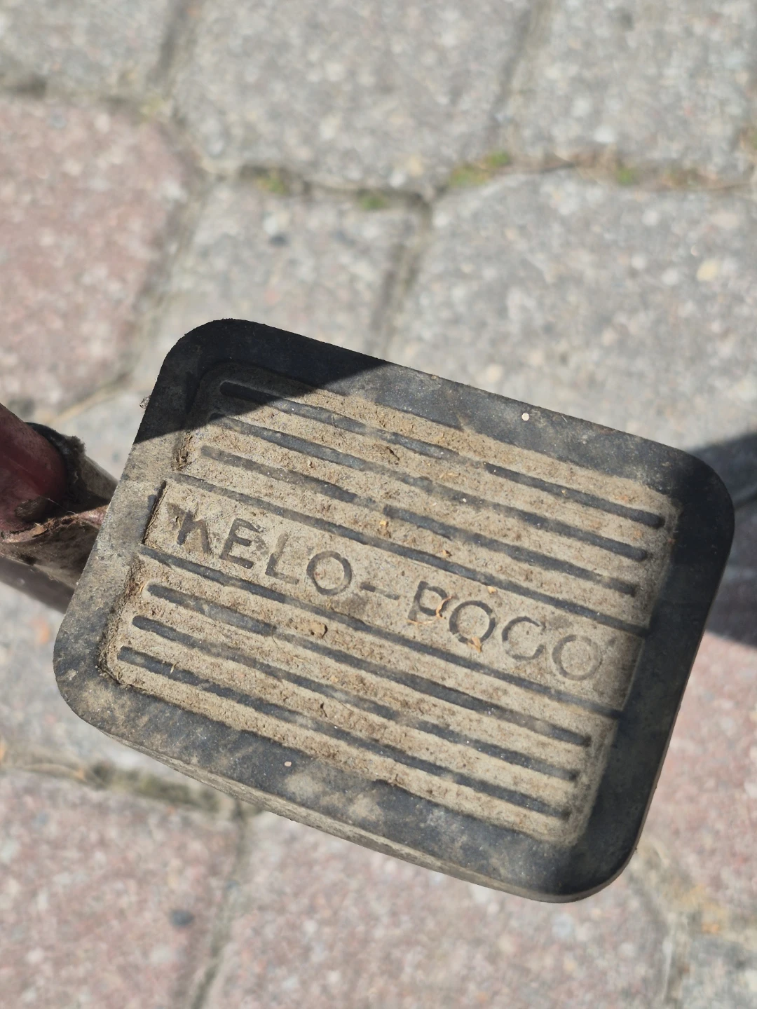Vintage Red Melo-Pogo Stick - photo 3