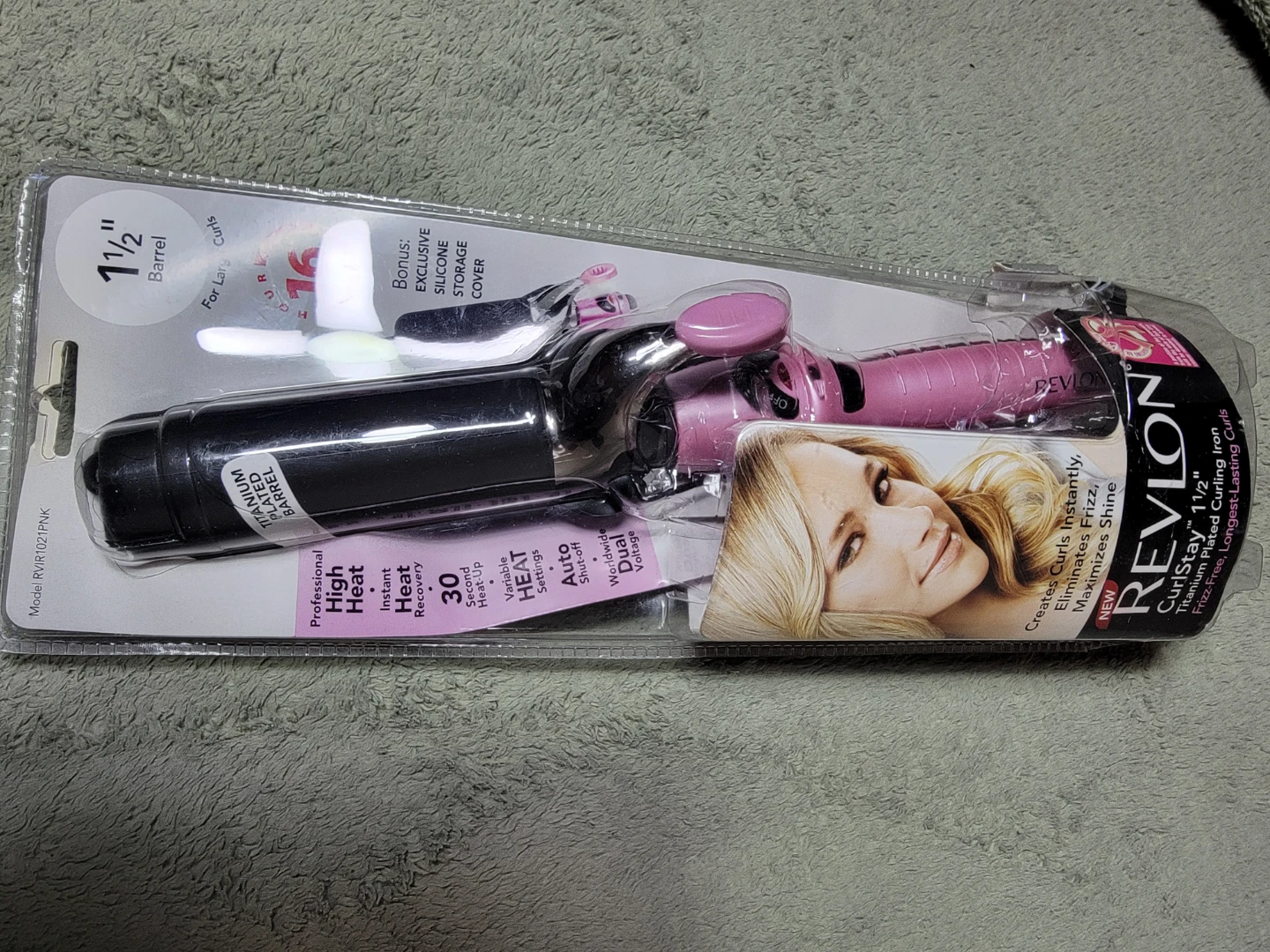 Revlon CurlStay 1 1/2" Titanium Plated Curling Iron - photo 2